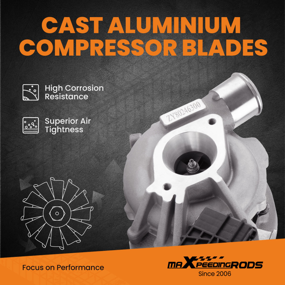 GT2052V Turbo compatible for Ford Transit VI 2.4 TDCI 140HP 103KW 2006-2016 752610-5032S