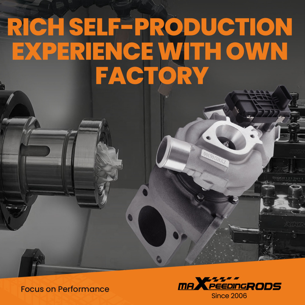 GT2052V Turbo compatible for Ford Transit VI 2.4 TDCI 140HP 103KW 2006-2016 752610-5032S