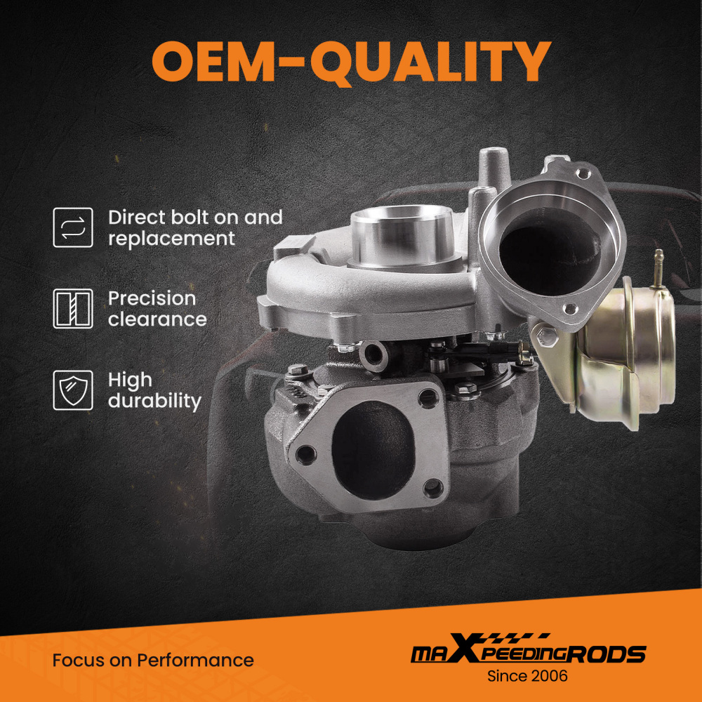 Pour GT2260V turbo 753392 compatible pour BMW X5 3.0D E53 160Kw 218HP M57TU 2003-2006 compatible pour BMW X5 3.0 d (E53) Pour GT2260V Turbo 753392-0018