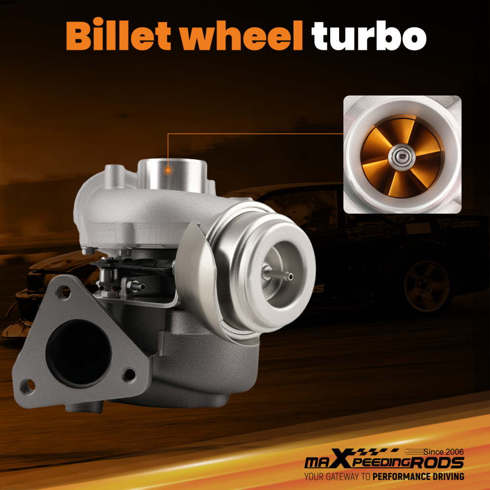 Street Turbocharger GT1749V 758219 compatible for Audi A4 A6 2.0TDI 140HP BRE BVG 2004-2008