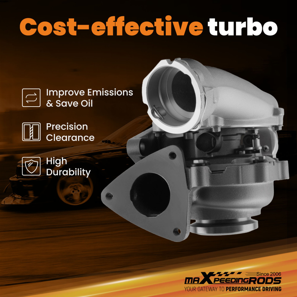 Turbocompresseur compatible pour VW T5 Transporter 2.5 TDI BNZ Engine 96KW 070145701RV204