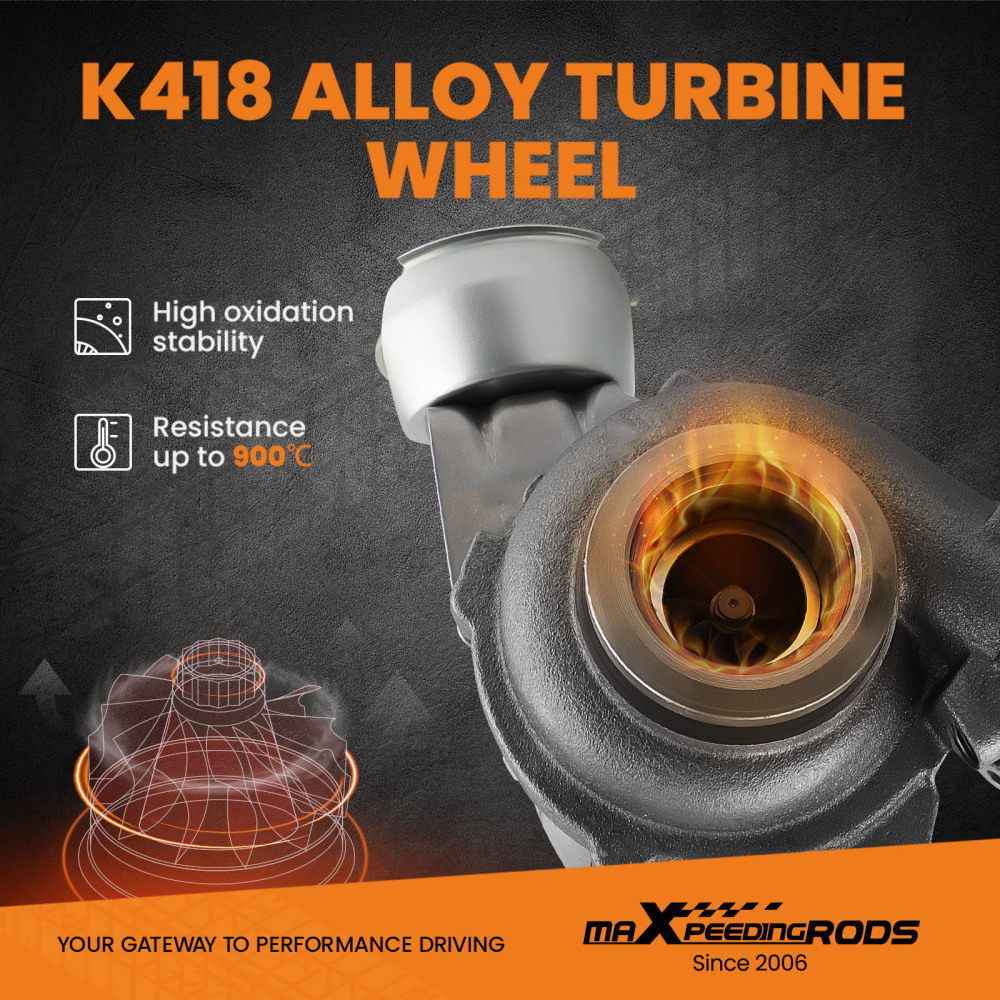 Turbo compatible for Charger compatible for Golf Passat B6 Superb Leon 2L 140hp BMP BMM765261-1 756867-1