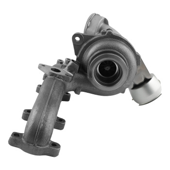 Turbo w/ Intercooler Pipe compatible for VW Passat B6 compatible for Golf 5 Seat Altea 2.0 TDI 140 hp
