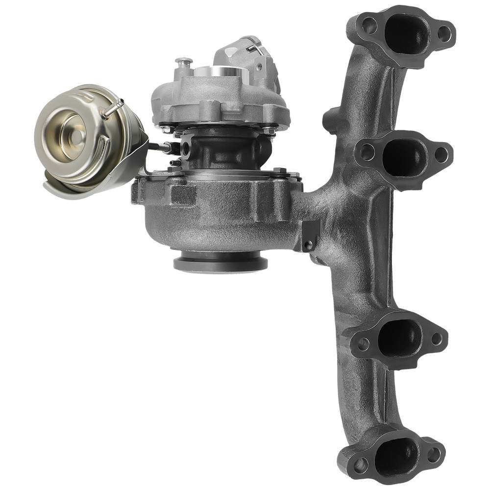 Turbo w/ Intercooler Pipe compatible for VW Passat B6 compatible for Golf 5 Seat Altea 2.0 TDI 140 hp