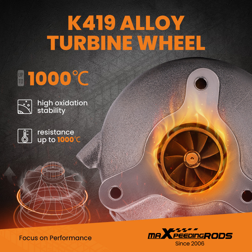 GTA2056V Billet Turbocompressore Turbina compatibile per Nissan Pathfinder III R51 2.5 dCi