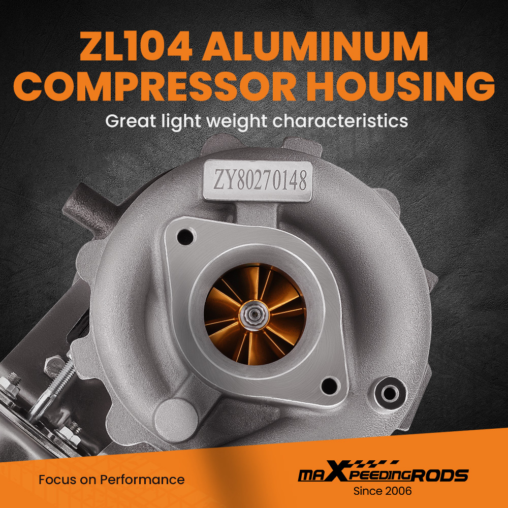 GTA2056V Billet Turbocompressore Turbina compatibile per Nissan Pathfinder III R51 2.5 dCi