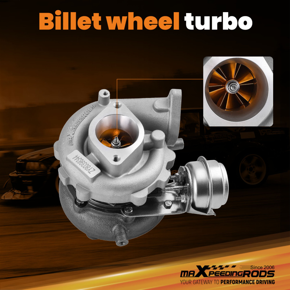 For GT2056V Billet Compressor Wheel Turbofor compatible for NISSAN Navara D40 / Pathfinder 14411EC00A K419 Alloy