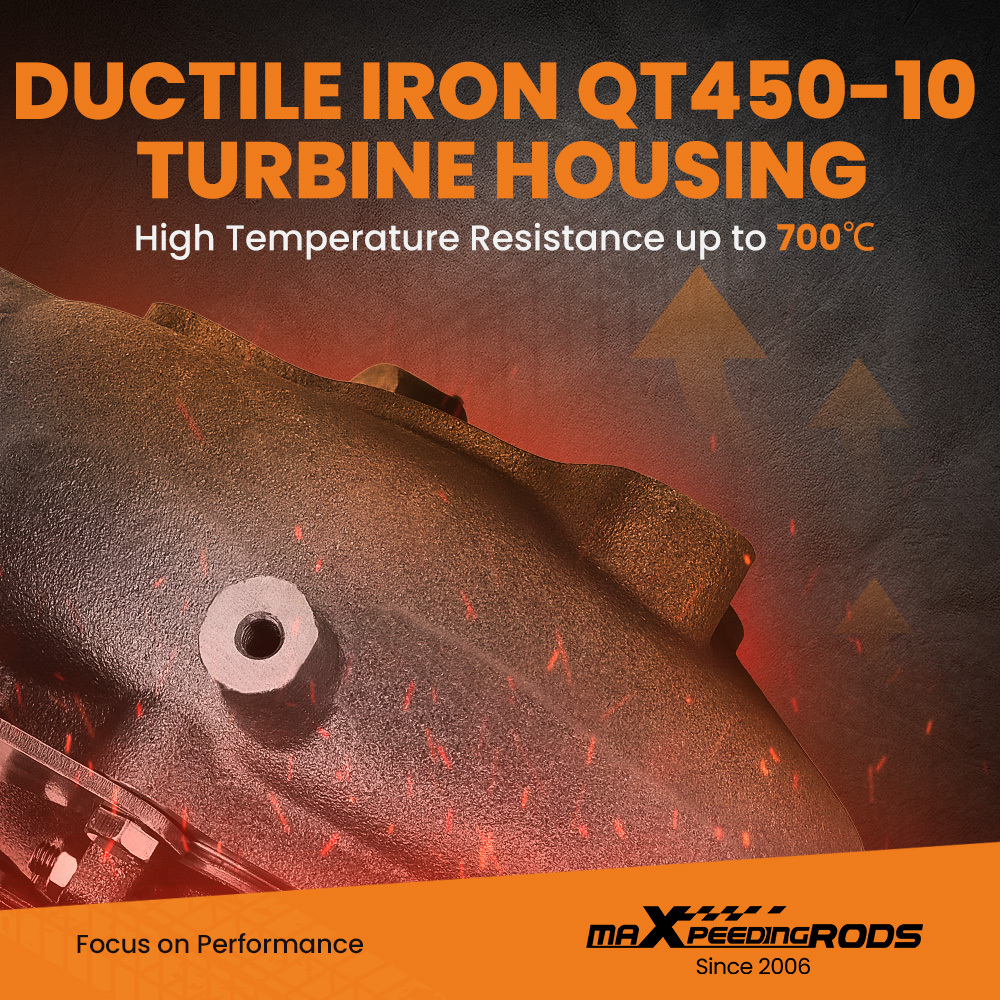 Water Cooled Turbocharger 769708 Compatible for Nissan Navara 2.5L YD25DDTI2006-