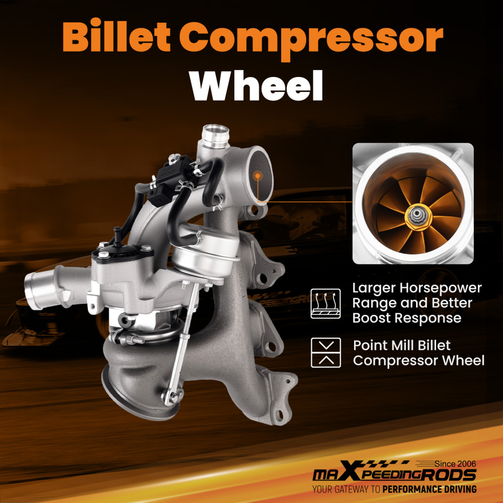 Billet Turbocharger compatible for Chevrolet Sonic Cruze Trax compatible for Buick Encore 1.4L 55565353