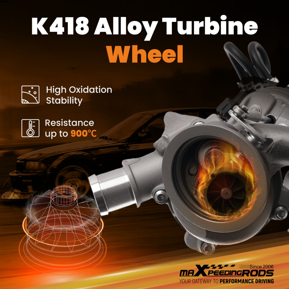 Turbocompresor compatible para Chevrolet Cruze Sonic Trax A14NET I4 Engine 1.4L 781504