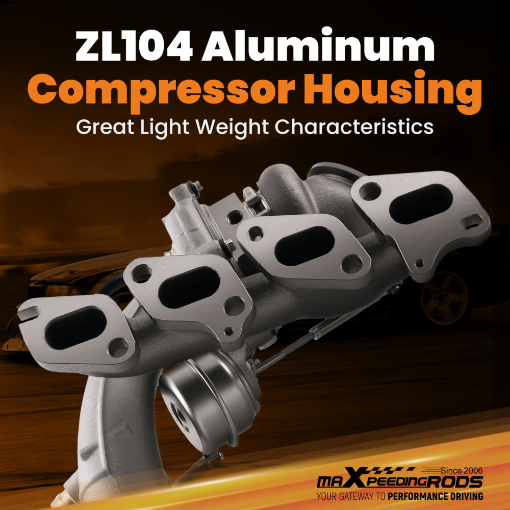 Turbocompresor compatible para Chevrolet Cruze Sonic Trax A14NET I4 Engine 1.4L 781504