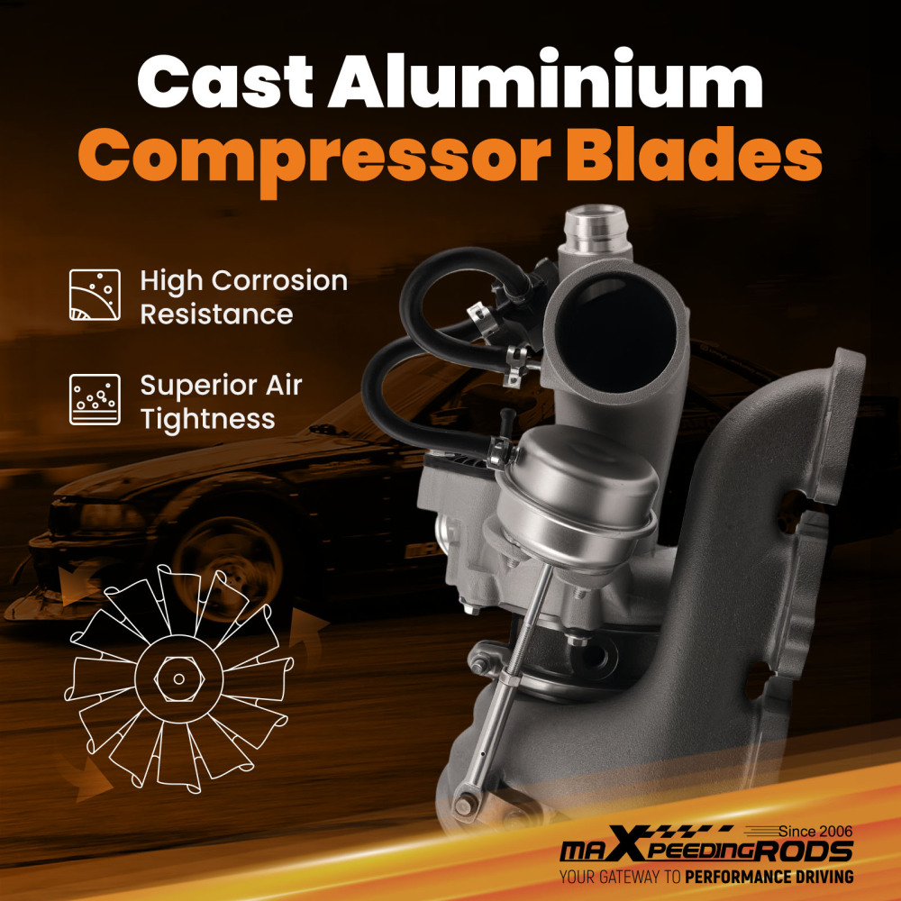 Turbocompresor compatible para Chevrolet Cruze Sonic Trax A14NET I4 Engine 1.4L 781504