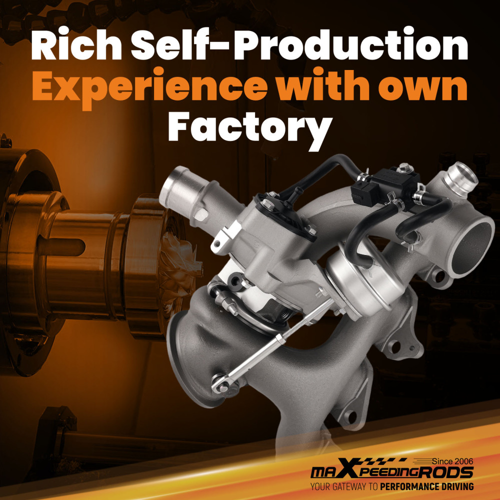 Turbocompresor compatible para Chevrolet Cruze Sonic Trax A14NET I4 Engine 1.4L 781504