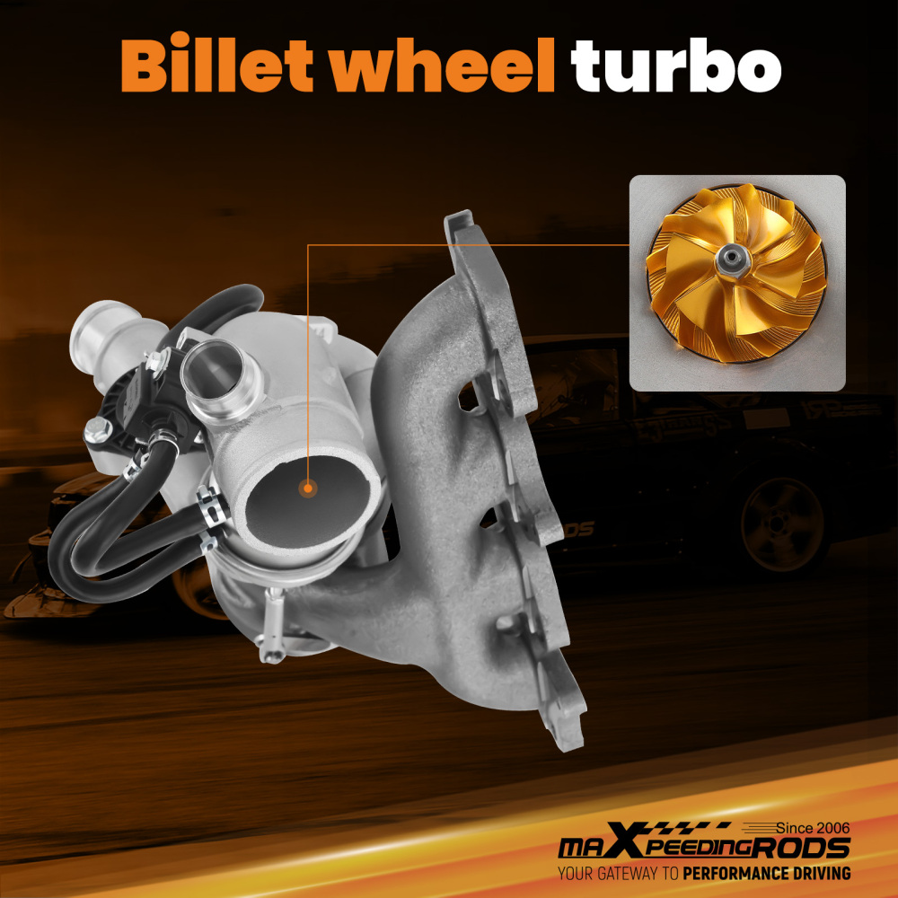Billet Wheel Turbo Charger compatible for Chevrolet Cruze Sonic TraxBuick compatible for Encore 1.4T