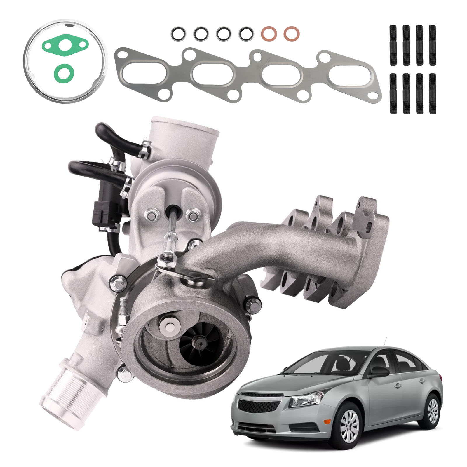 オンラインショップ Turbo compatible for Trax/Compatible Sonic Cruze Chevy for ベビー用寝具・ベッド