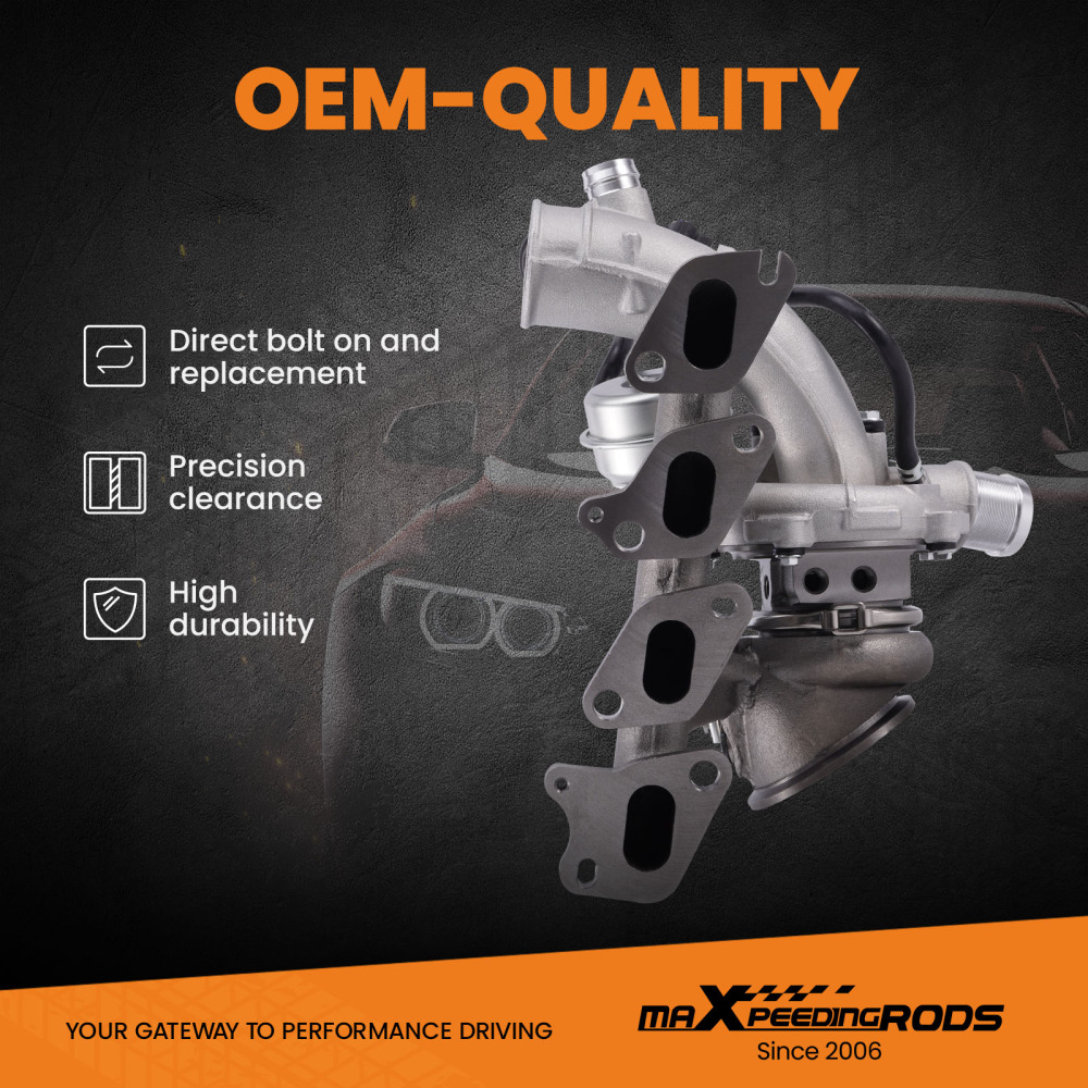 Billet TurboOil Feed Line Kit compatible for Chevrolet Chevy Trax Cruze Sonic 1.4L 140HP