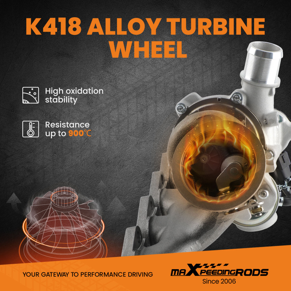 Compatible for buick encore turbo/ Compatible for Chevrolet 1.4L 138/118HP-103/88KW 781504 Turbocharger + Gaskets