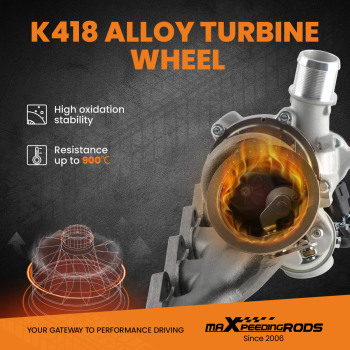 For GT1446V Turbo compatible for Charger + Gaskets compatible for Vauxhall Chevrolet 1.4L 140HP 7815040001