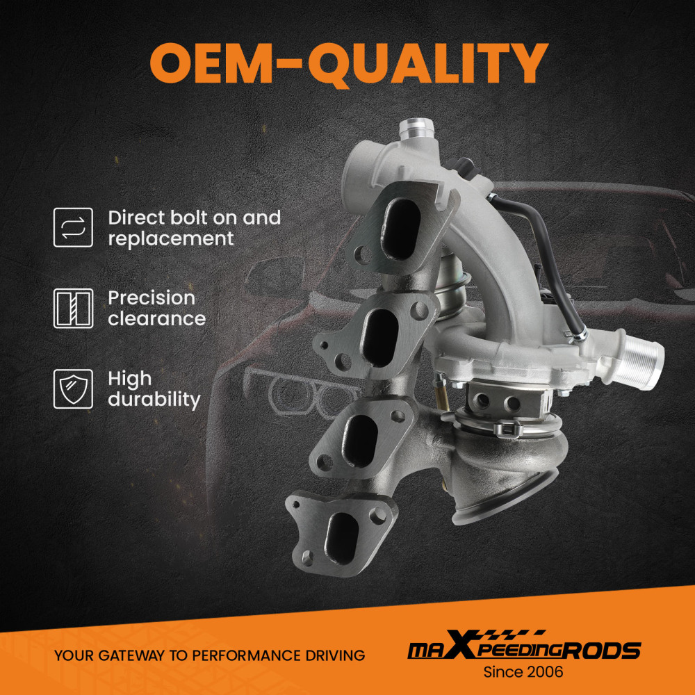 Compatible for buick encore turbo/ Compatible for Chevrolet 1.4L 138/118HP-103/88KW 781504 Turbocharger + Gaskets
