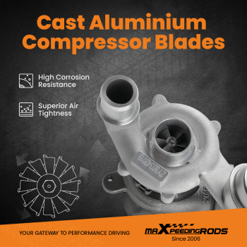 Turbo Turbocharger Left Side compatible for Lincoln MKS MKT compatible for Ford Explorer Taurus 3.5L 10-19