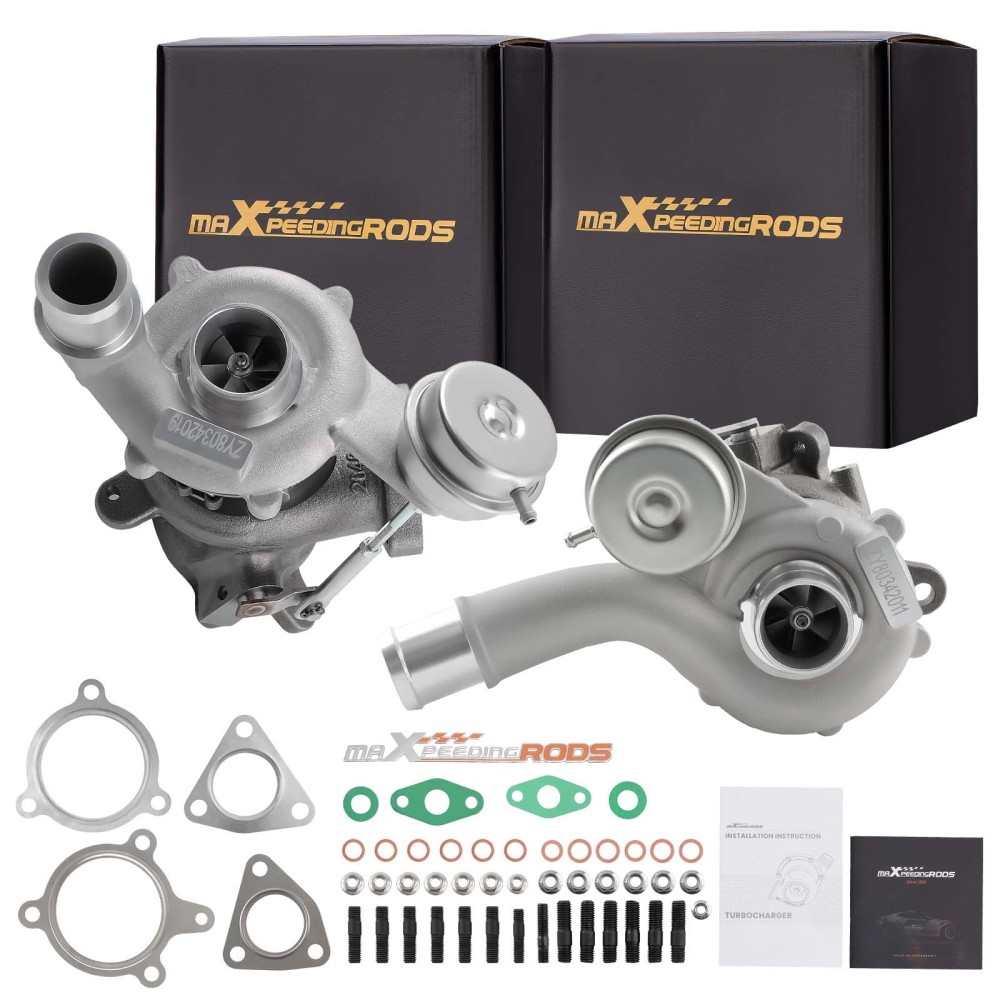 Turbo compatible for Charger compatible for Ford Flex Taurus compatible for Lincoln MKT MKS 3.5L Left+Right AA5E9G438GD