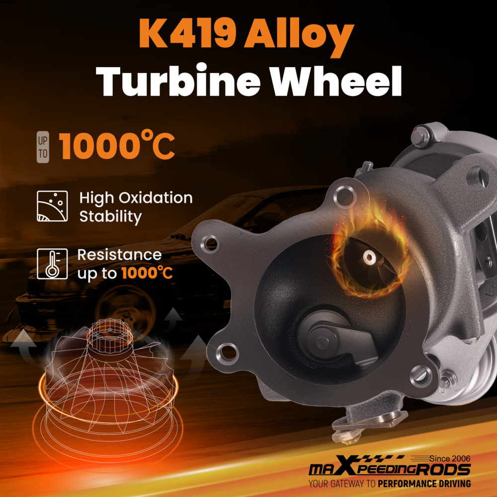 RH Upgraded Billet Turbo compatible for Ford Explorer Taurus Flex compatible for Lincoln MKS MKT 3.5 10-19