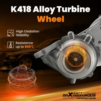 Turbo Turbocompresor compatible for Citroen Relay 2.2 HDI Oct 2011- 798128-0002 Oil Cooling