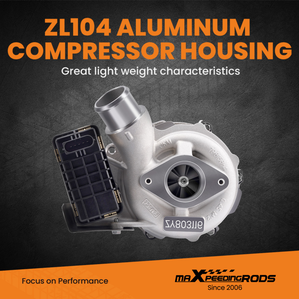 maXpeedingrods GTB2256VK Turbocharger Turbo Kit, for Ranger 2011- for Ford for Transit 2011- for Mazda BT50 2011-2019, 3.2 TDC 147Kw 200HP