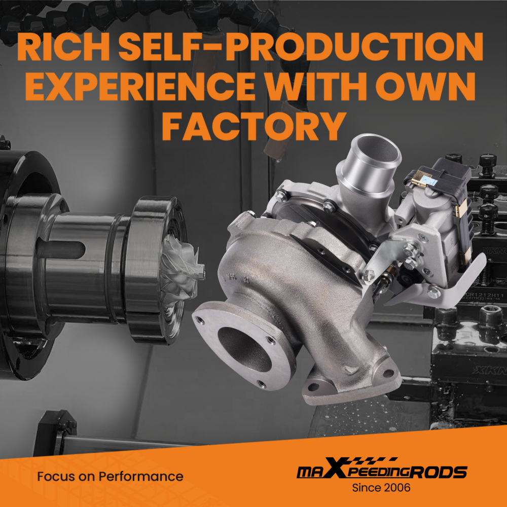 maXpeedingrods GTB2256VK Turbocharger Turbo Kit, for Ranger 2011- for Ford for Transit 2011- for Mazda BT50 2011-2019, 3.2 TDC 147Kw 200HP