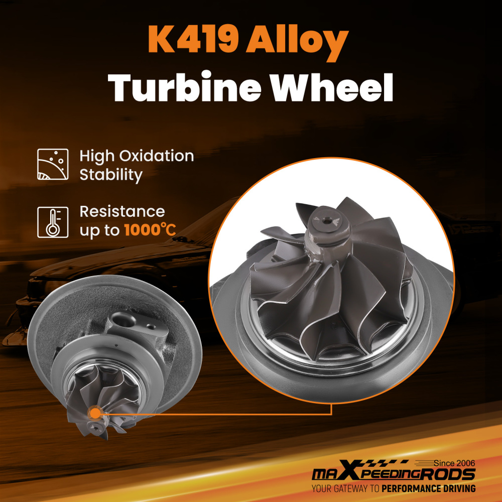 Billet Turbo Cartridge compatible for Ford Mustang 2.3L Ecoboost 2015-2021 Turbocharger