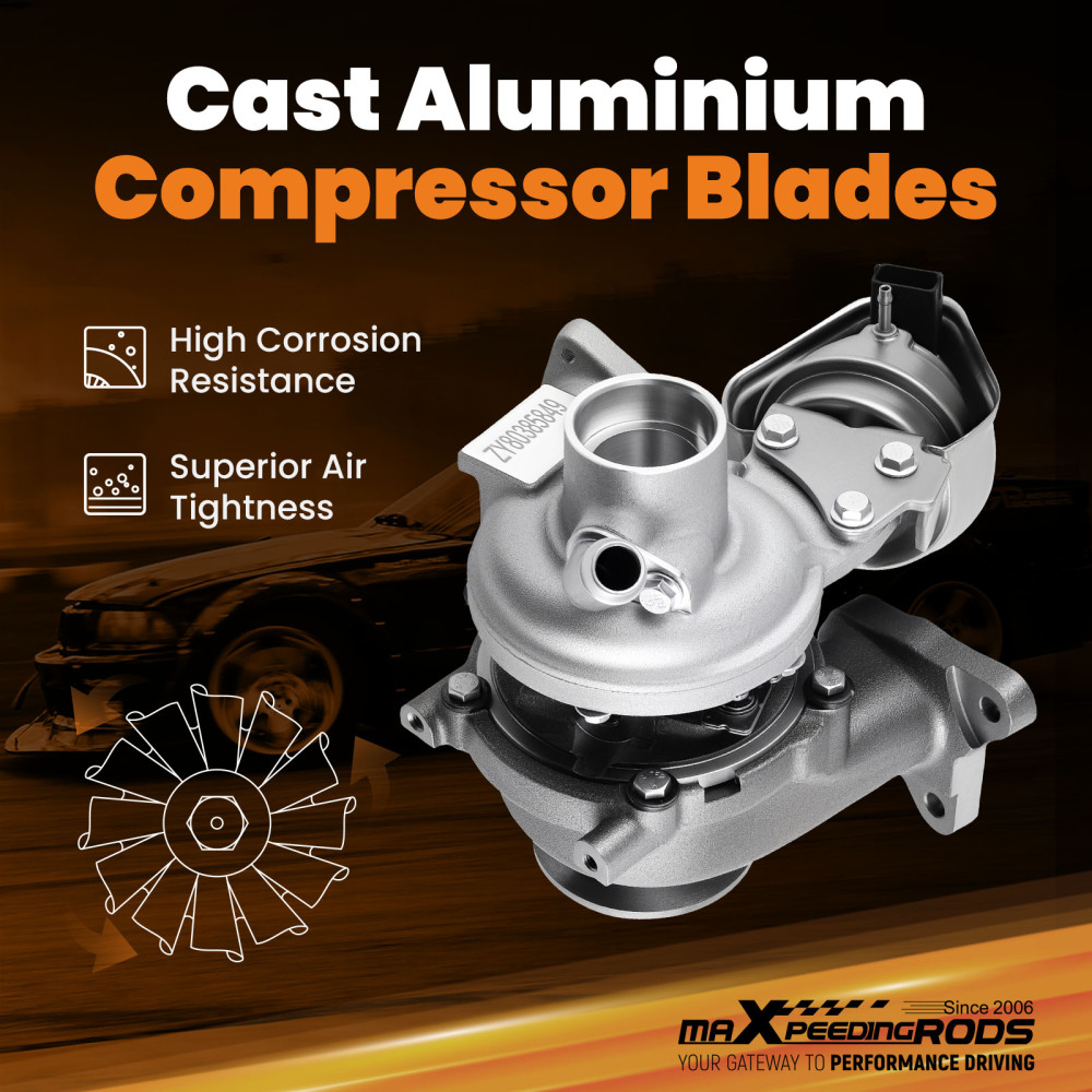 Turbo Turbolader Turbocompressore compatibile per Fiat Punto Van 1.3 L Multijet 2012-2022