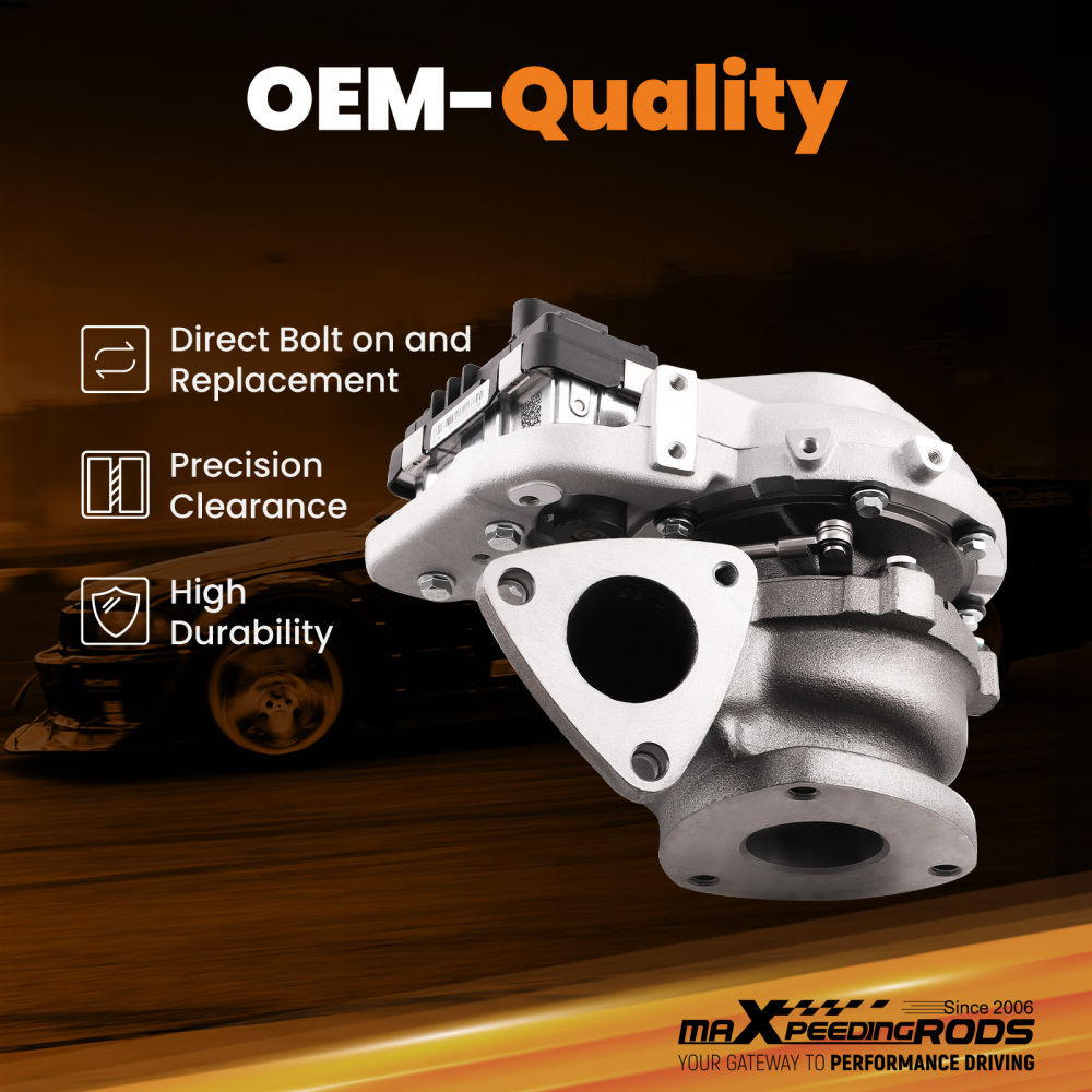 Turbo Turbolader VGT compatible for Ford Ranger Everest TKE 2.2 TDCi 110KW 2011- 831157