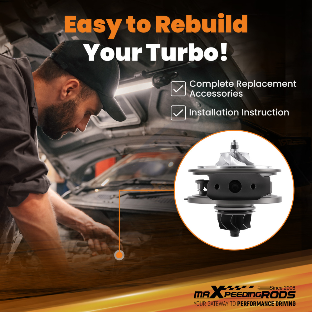 Billet Turbo Chra Cartouche compatible pour Ford Tourneo Custom V362 2.0L Diesel 2015-2024