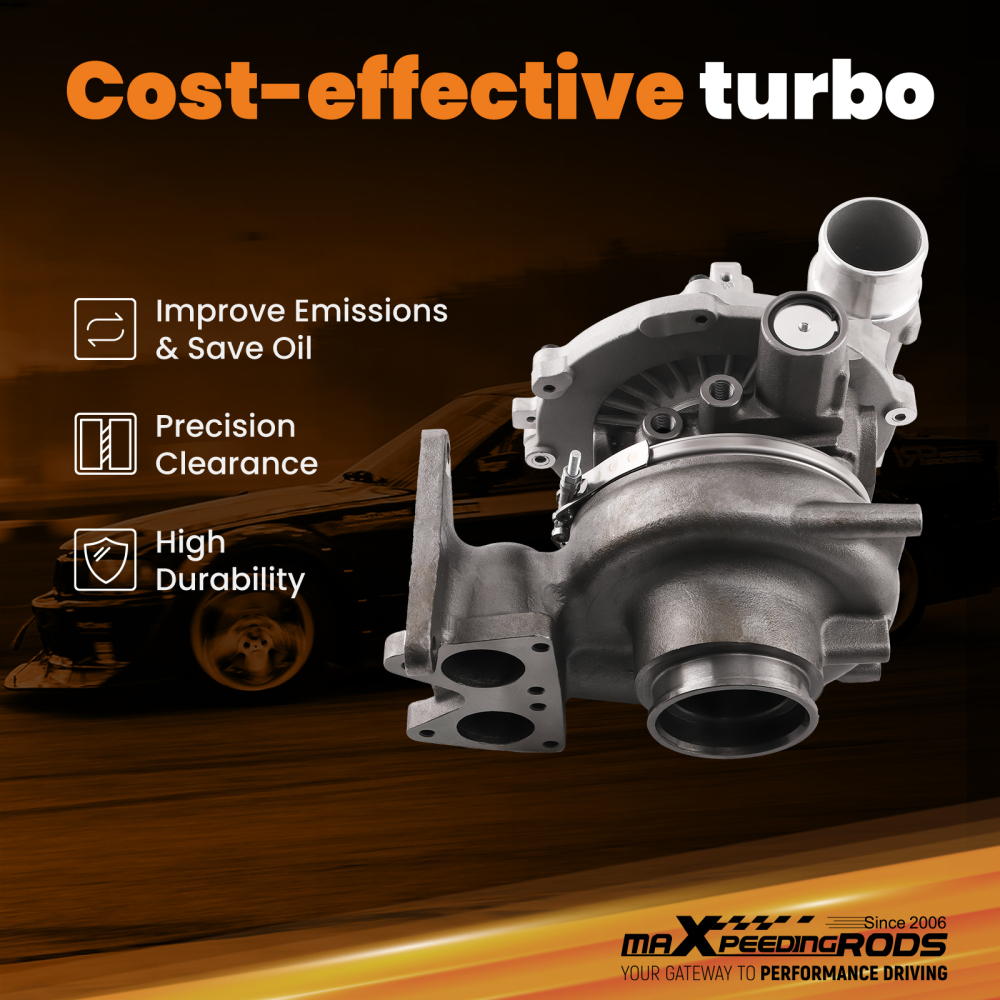 Turbocharger Turbo compatible for GMC 6.6 L compatible for Duramax LMM 2004 2005 2006 2007 2008 2009 2010