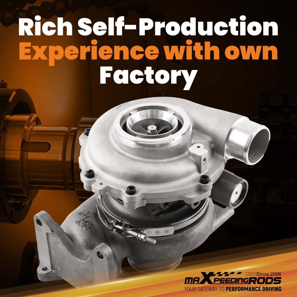 Turbocharger Turbo compatible for GMC 6.6 L compatible for Duramax LMM 2004 2005 2006 2007 2008 2009 2010