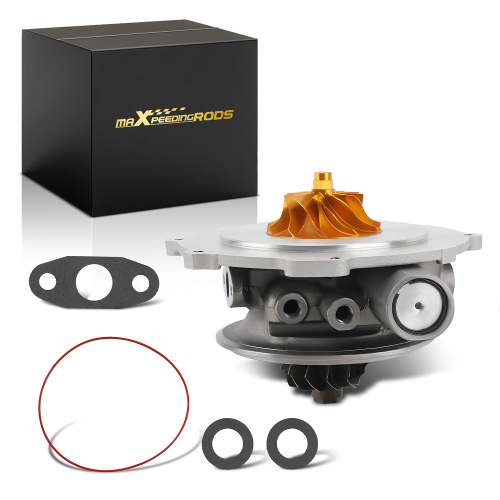 Upgraded Billet Turbocharger Cartridge compatible for GMC Chevrolet 6.6L compatible for Duramax LMM 04-10