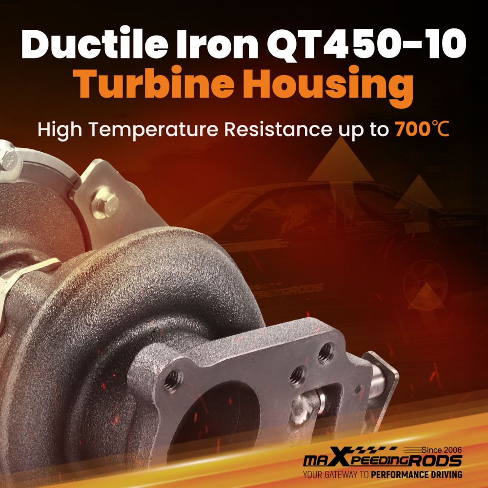 For RHB52 Turbo compatible for Isuzu Trooper TD 2.8L 4JB1-T 4BD1-T 8944739540 Turbocharger