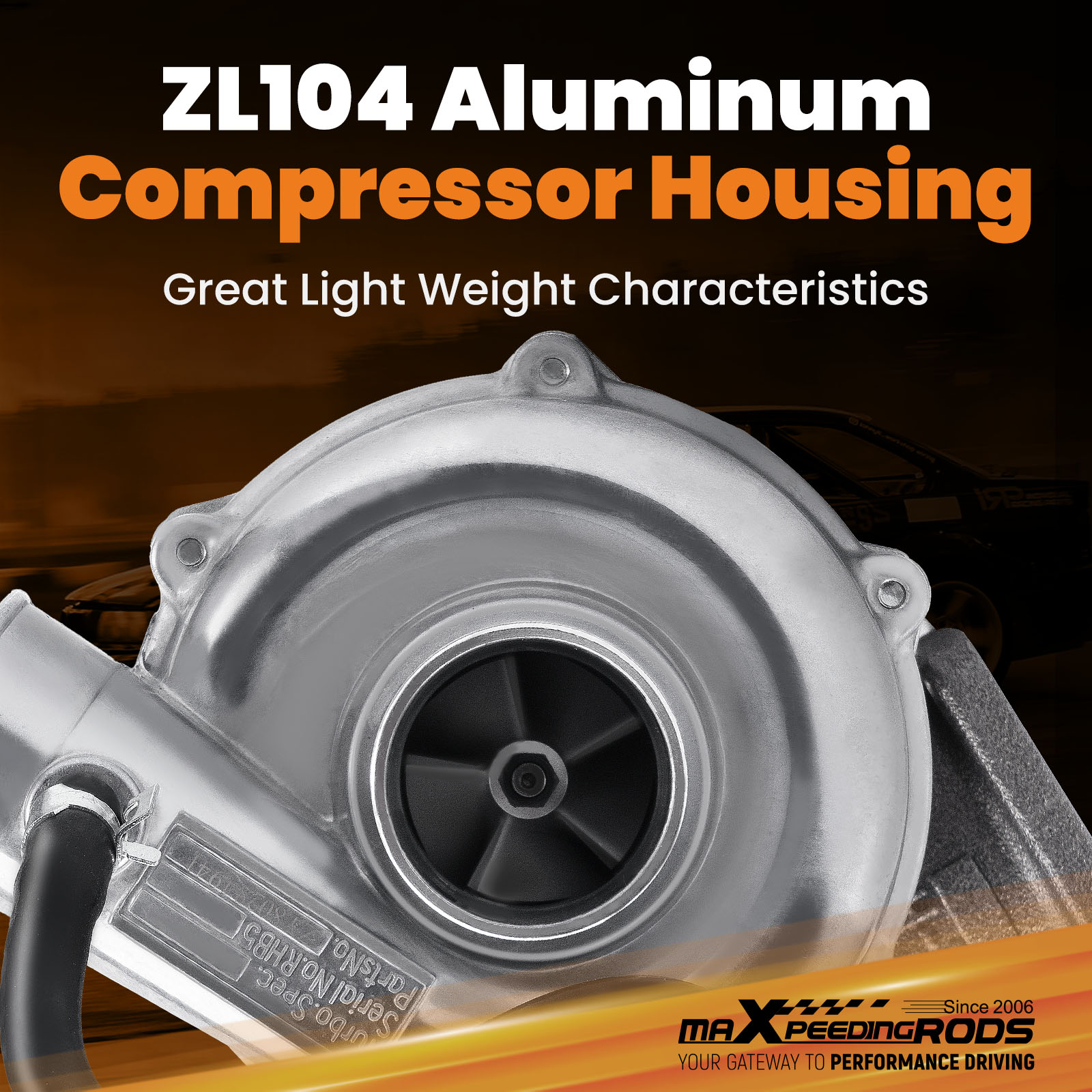 Turbocharger for RHB52 Turbo compatible for Isuzu Trooper TD