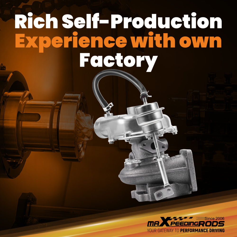 For RHB52 Turbo compatible for Isuzu Trooper TD 2.8L 4JB1-T 4BD1-T 8944739540 Turbocharger