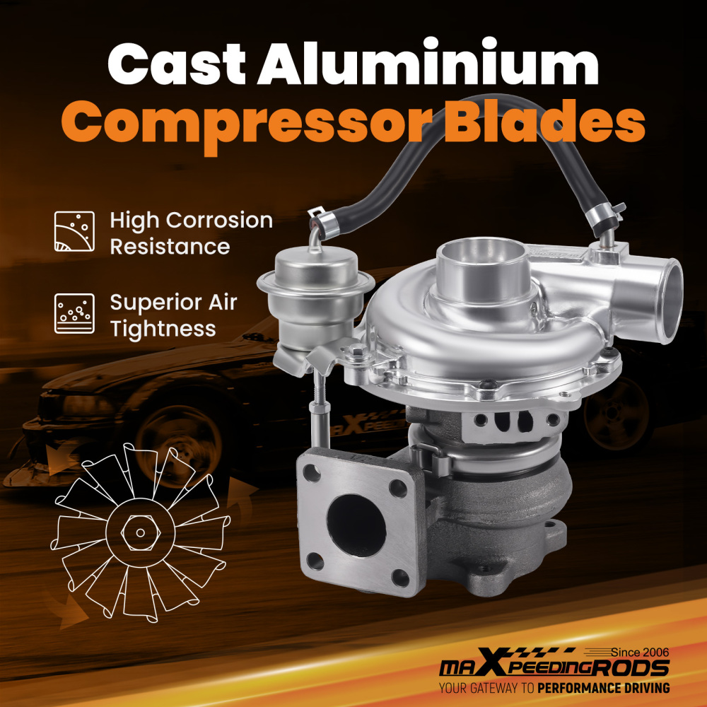 Turbocompressore compatibile per Isuzu Rodeo 2.8L RHF4H Turbo Turbina VG420014 8971397243