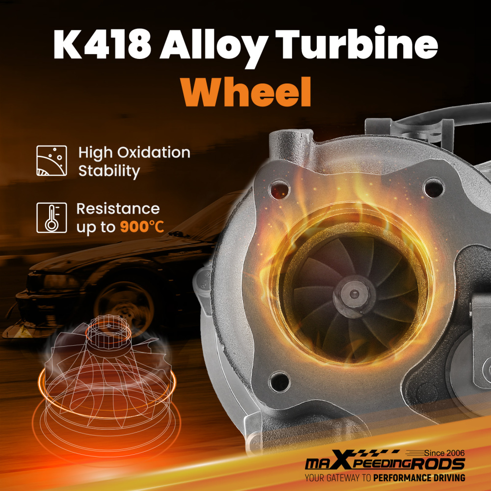 Turbocharger compatible for GMC Chevy 2500 3500 6.6L compatible for V8 compatible for Duramax LB7 01-2004 Diesel Turbo