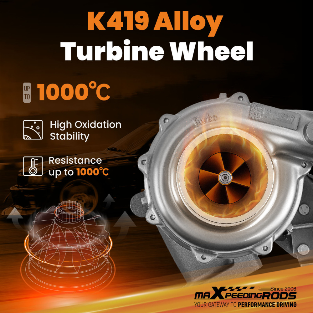 Billet Turbocharger compatible for Holden Colorado RC 3.0 4JJ1 2010-2014 8981320692 RHV4