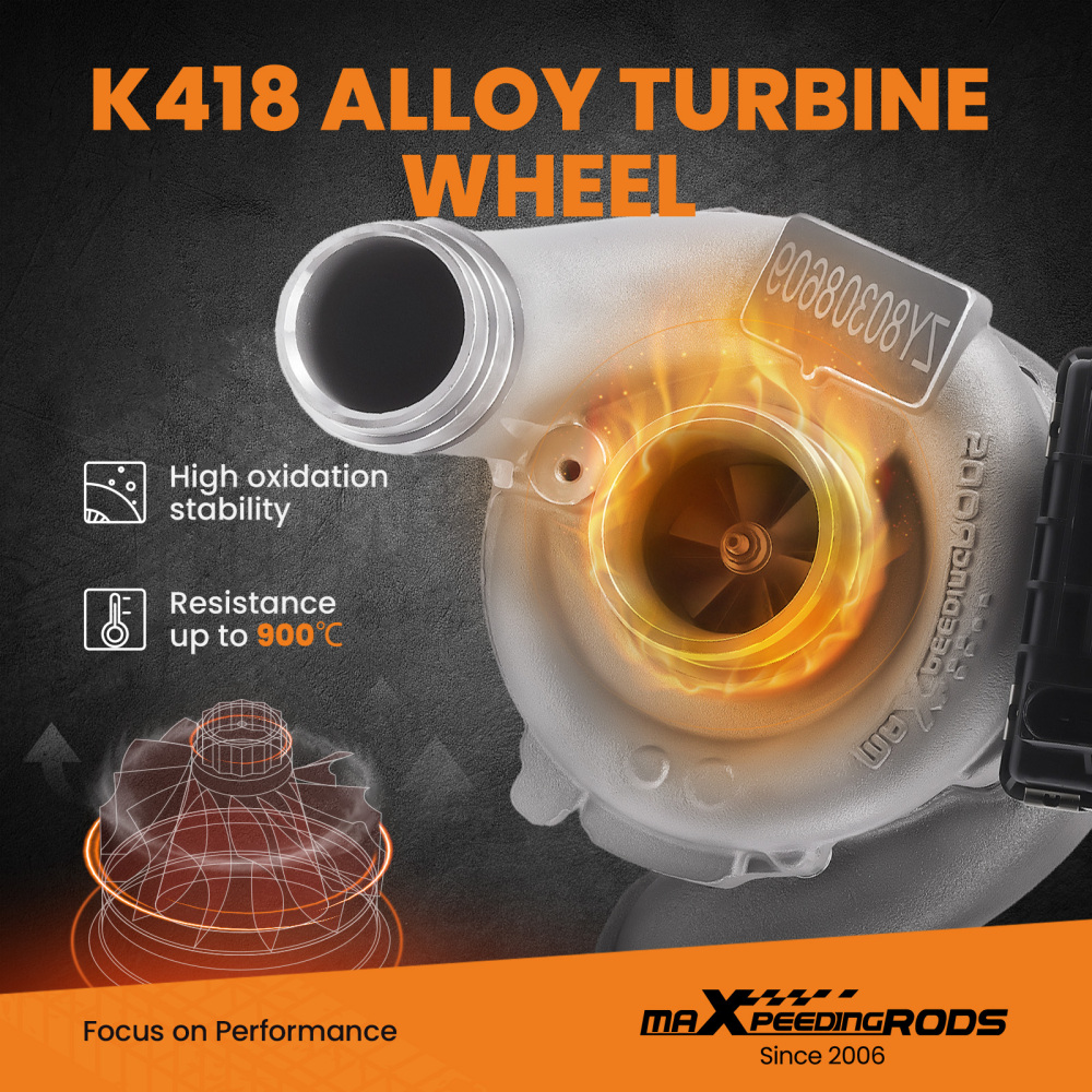 Compatible for Mercedes M-Class W164 W203 W211 140 kw 190 HP 757608 765155 GTA2056VK Turbo