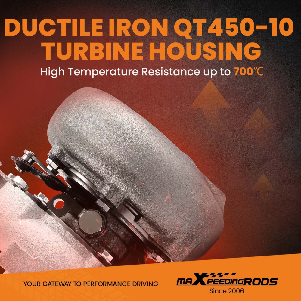 Billet Compressor Wheel Spacers Turbocharger compatible for Mercedes C-Class E-class 2002-2007