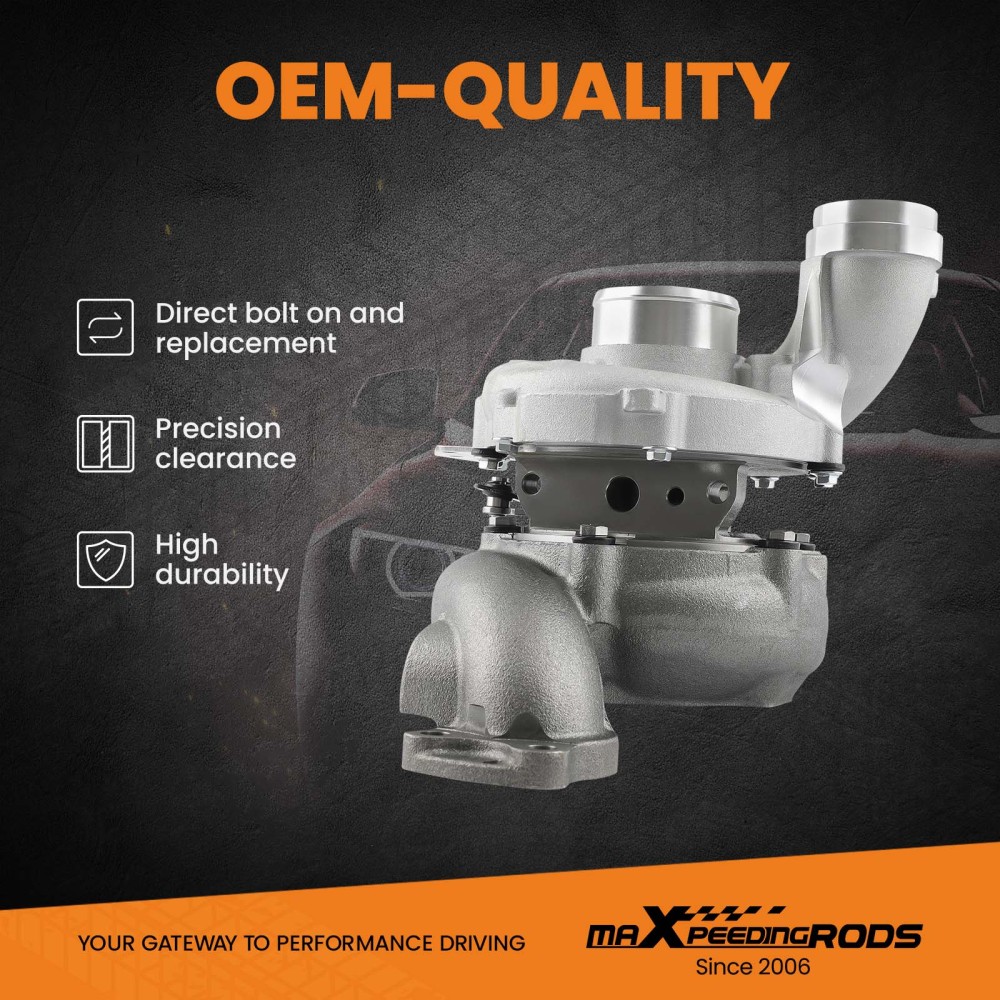 Billet Compressor Wheel Spacers Turbocharger compatible for Mercedes C-Class E-class 2002-2007