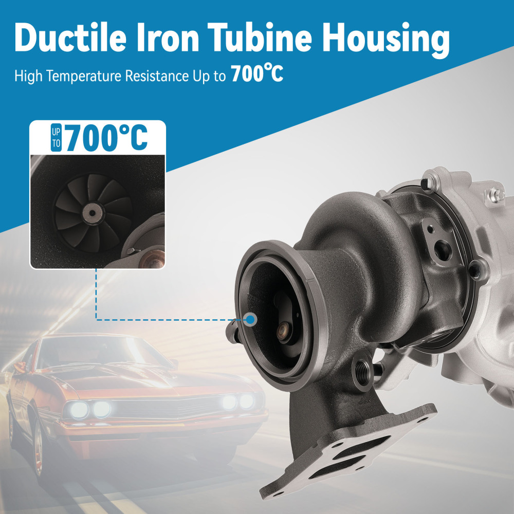 Turbo compatible for VW Volkswagen Tiguan SEL S Highline Trendline 2.0 2018-2024 06K145061B