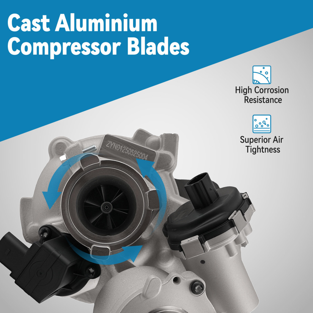 Turbo compatible for VW Volkswagen Tiguan SEL S Highline Trendline 2.0 2018-2024 06K145061B