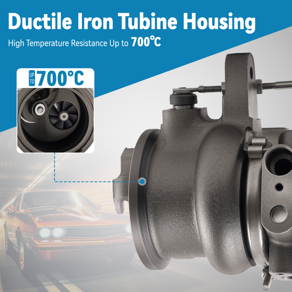 Turbo compatible pour Audi A3 Sportback compatible pour Seat Leon 1.8TFSI 132KW 2012-16 06K145701R MGT1446S