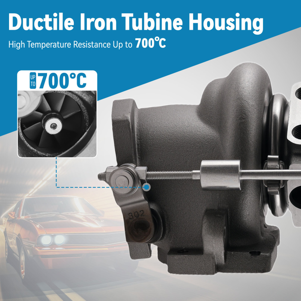 Turbo K03 Refroidissement Eau compatible pour BMW Mini 2006-2015 53039880146 7575653