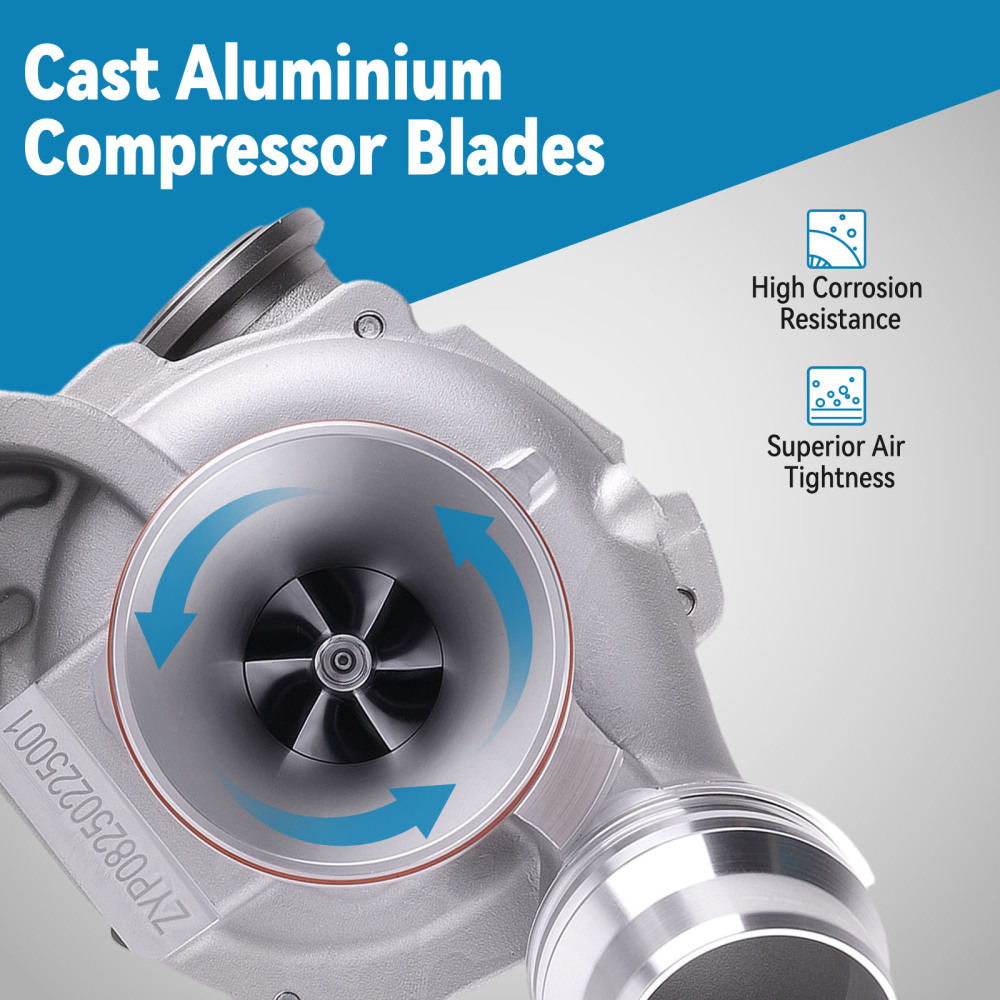 Turbocompressore compatibile per BMW X3 F25 sDrive18d 150PS 2014-2016 Raffreddamento a Olio